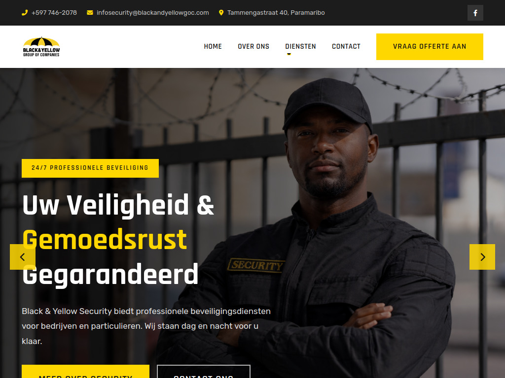 Black & Yellow Desktop